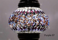 Turkish Mosaic Glass Shade Patterns and Colours