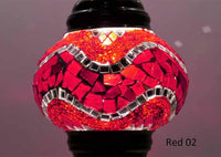 Turkish Mosaic Glass Shade Patterns and Colours