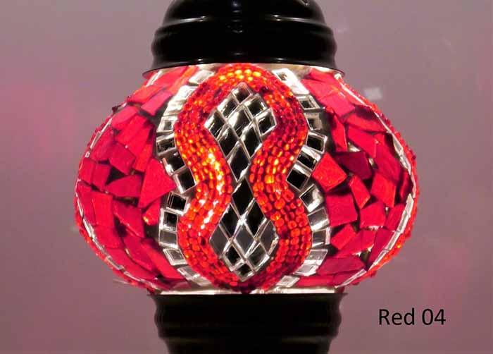 Turkish Mosaic Glass Shade Patterns and Colours