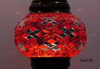 Turkish Mosaic Glass Shade Patterns and Colours