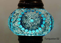 Turkish Mosaic Glass Shade Patterns and Colours