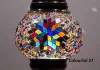 Turkish Mosaic Glass Shade Patterns and Colours