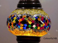 Turkish Mosaic Glass Shade Patterns and Colours