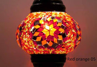 Turkish Mosaic Glass Shade Patterns and Colours