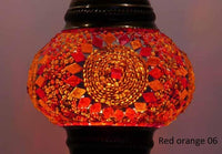 Turkish Mosaic Glass Shade Patterns and Colours