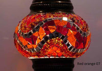 Turkish Mosaic Glass Shade Patterns and Colours