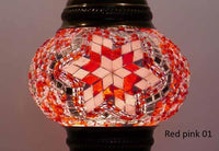Turkish Mosaic Glass Shade Patterns and Colours