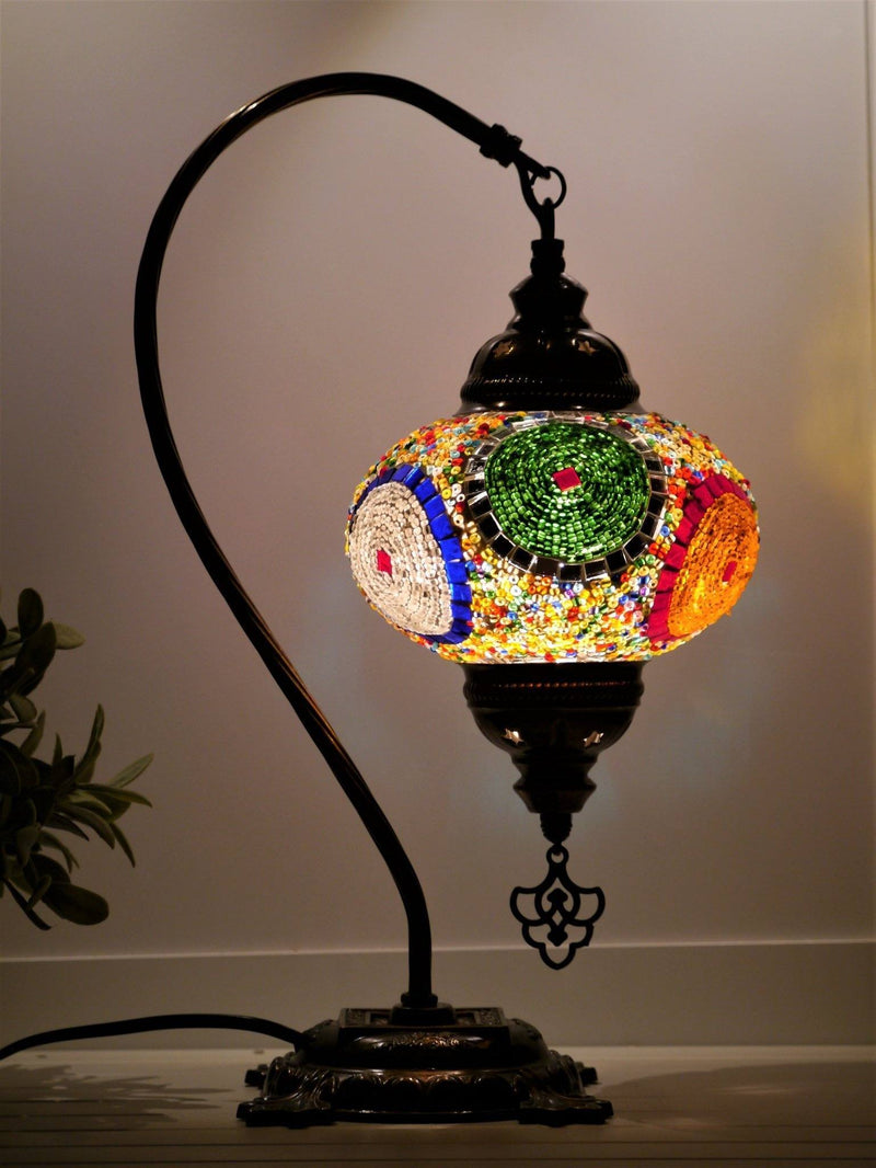 Turkish Lamps Multicoloured Glass Australia
