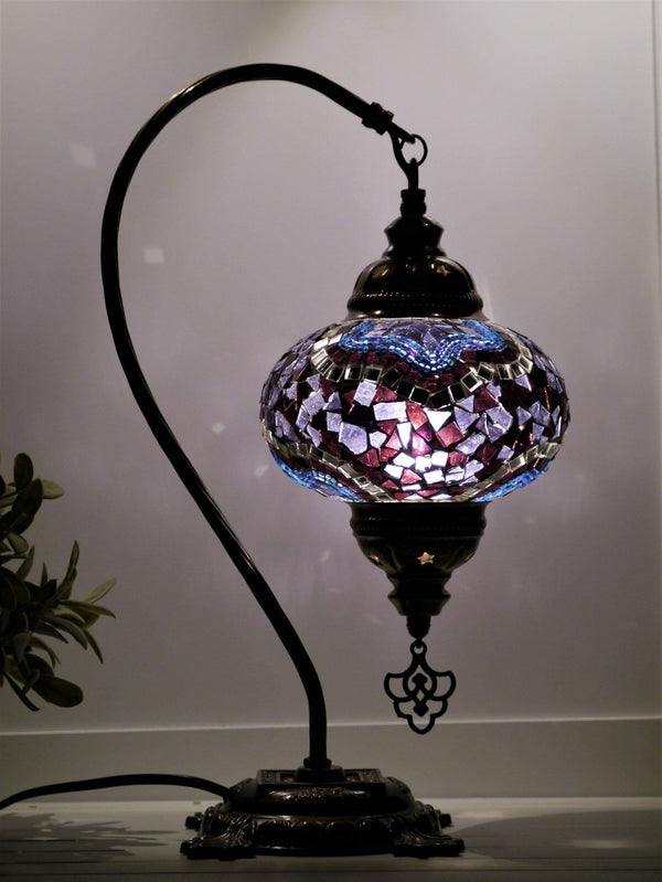 Turkish Lamps Purple Colour