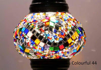 Turkish Mosaic Glass Shade Patterns and Colours