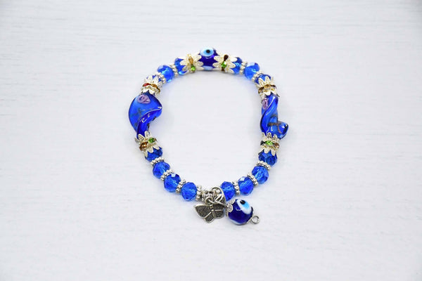Greek Evil Eye Bracelet Blue Colour Sydney