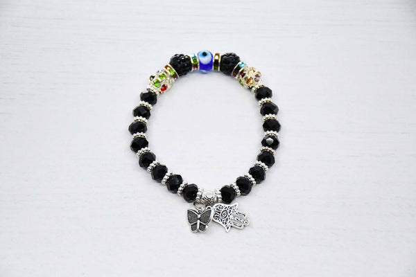 Turkish Greek Evil Eye Bracelet Black Colour