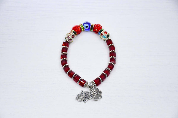 Turkish Evil Eye Bracelet Red Colour Australia