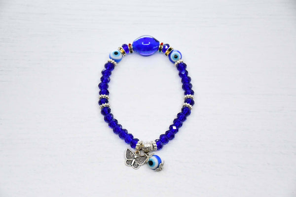 evil eye bracelet blue colour