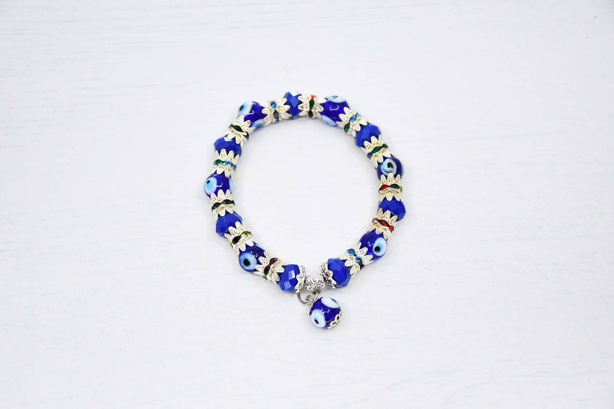 Turkish Greek Mati Evil Eye Bracelet Blue