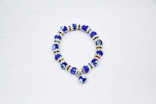 Turkish Greek Mati Evil Eye Bracelet Blue
