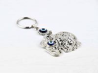 Evil Eye Keyring Elephant Metal