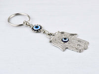 Evil Eye Keyring Hamsa Hand