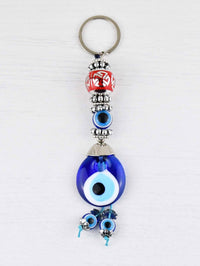 Evil Eye Keyring Large Red Ball 