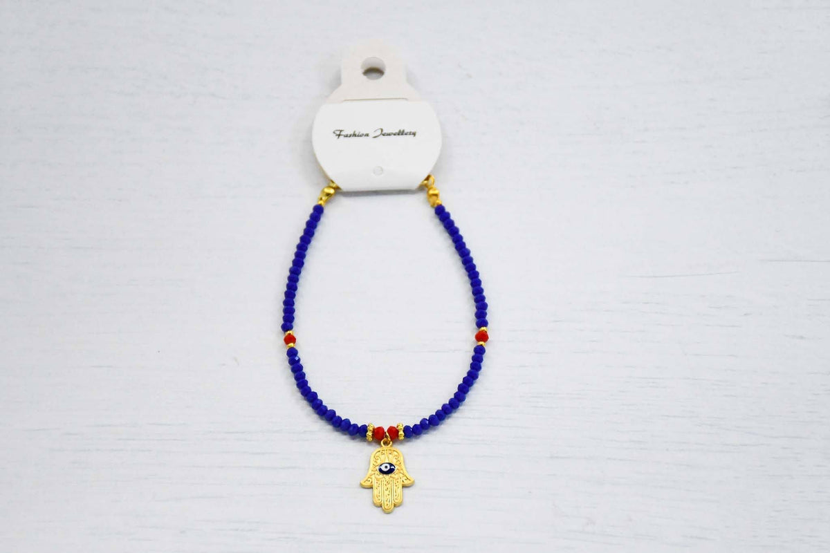Evil Eye Porcelain Bracelet Hamsa Hand Collection