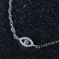 925 Evil Eye Sterling Silver Bracelet