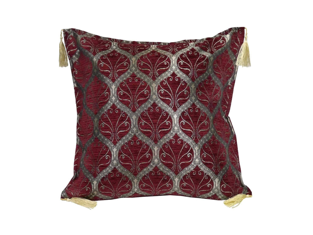 Turkish Cushion Cover Red Maroon Colour