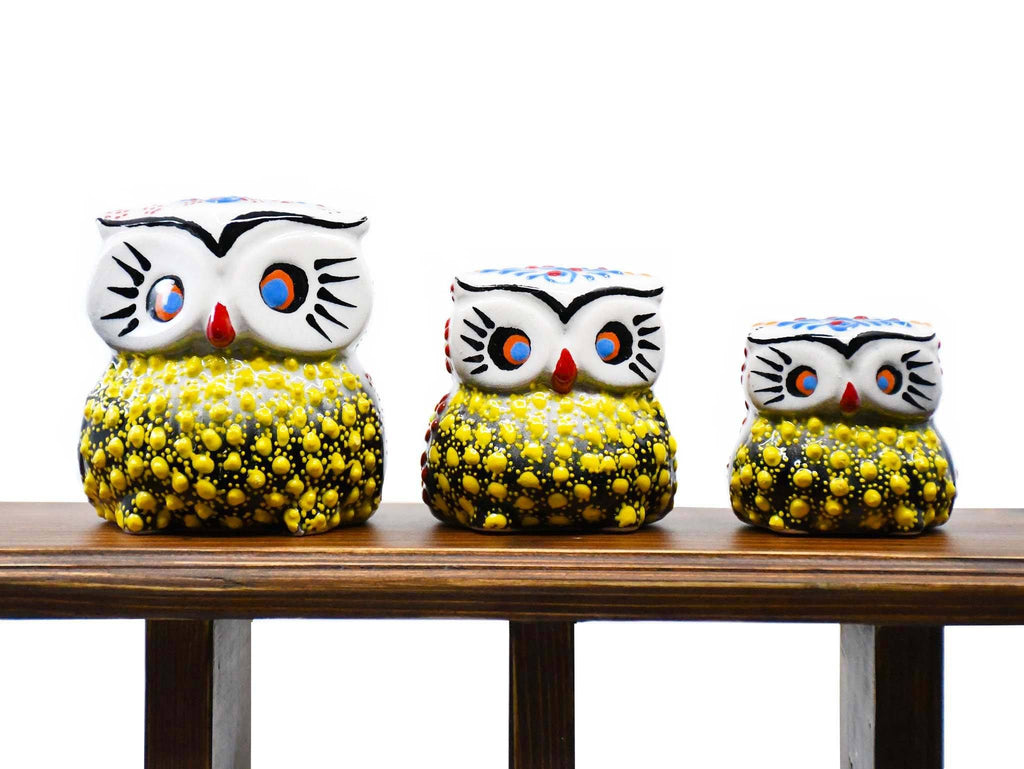 Handmade Owl Ornaments