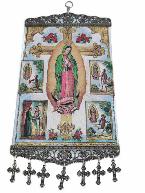 religious tapestry wall hanging