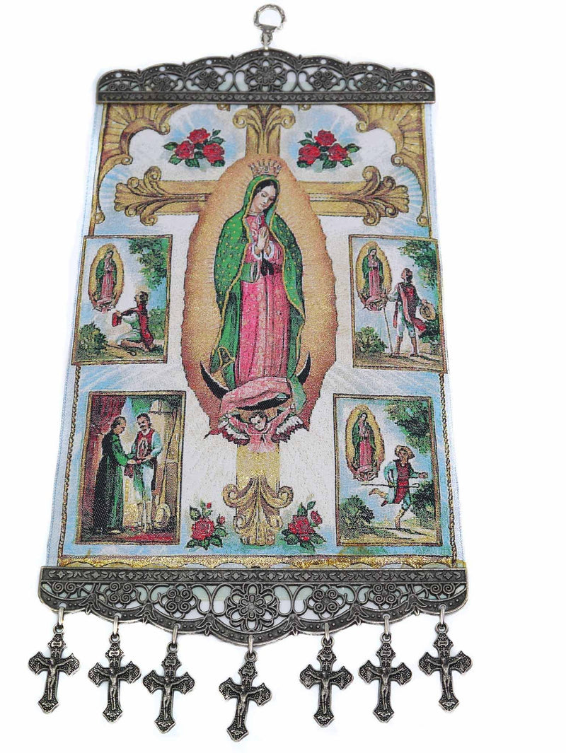 Woven Religious Tapestry Wall Hanging L16