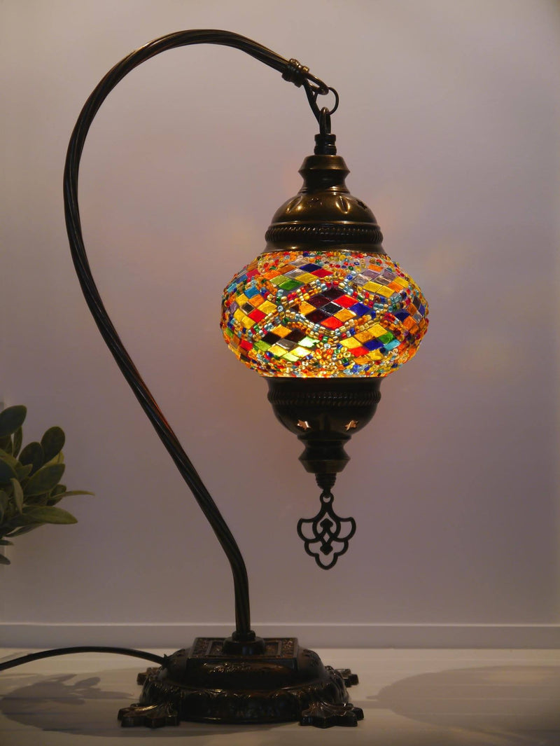 Turkish Lamp Hanging Multicoloured Long Kilim