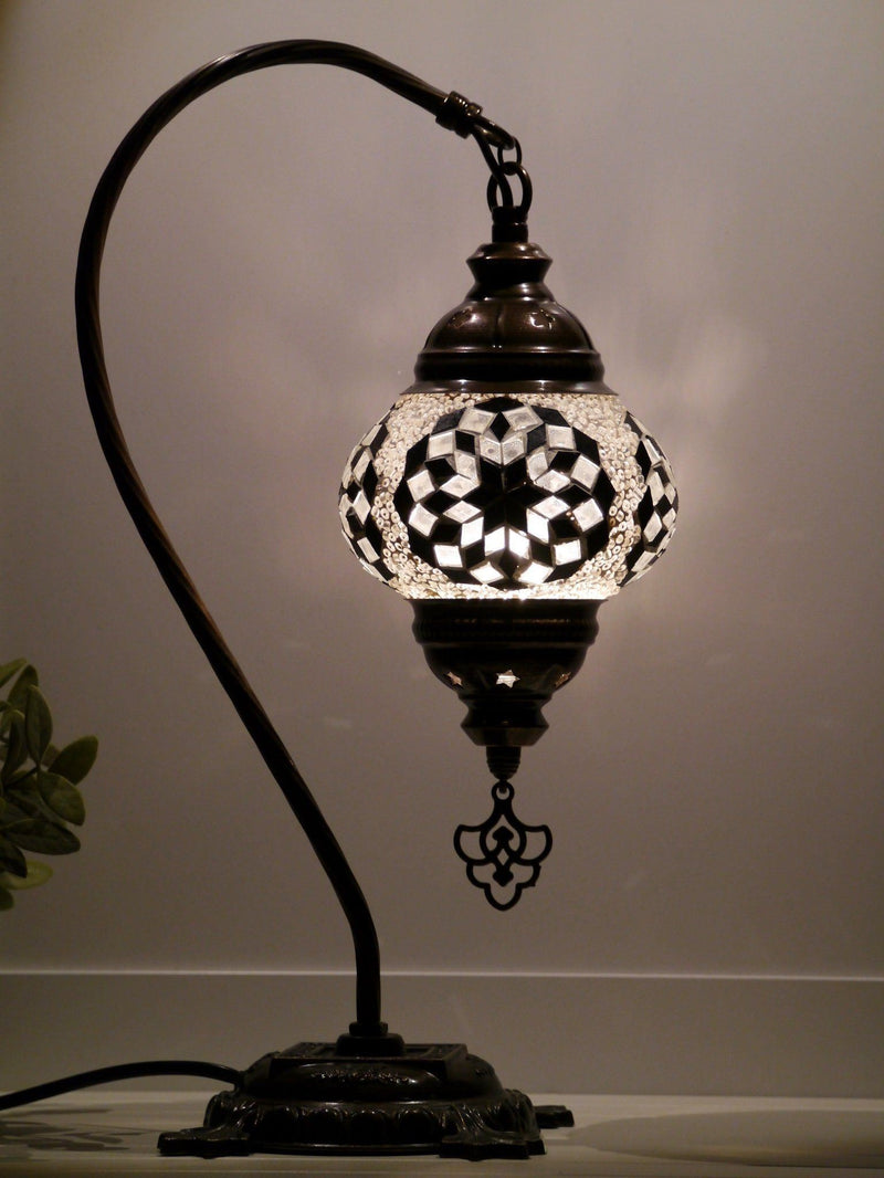 Turkish Lamp Black White