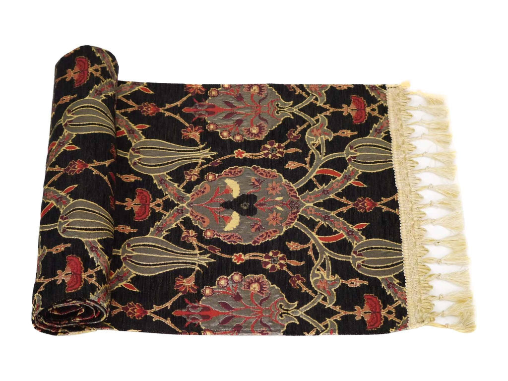 Turkish Table Runner Black