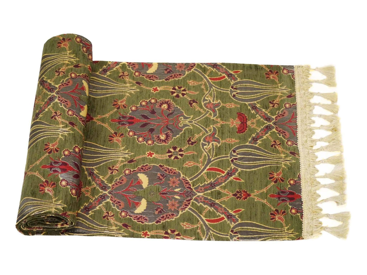 Turkish Table Runner Green Colour
