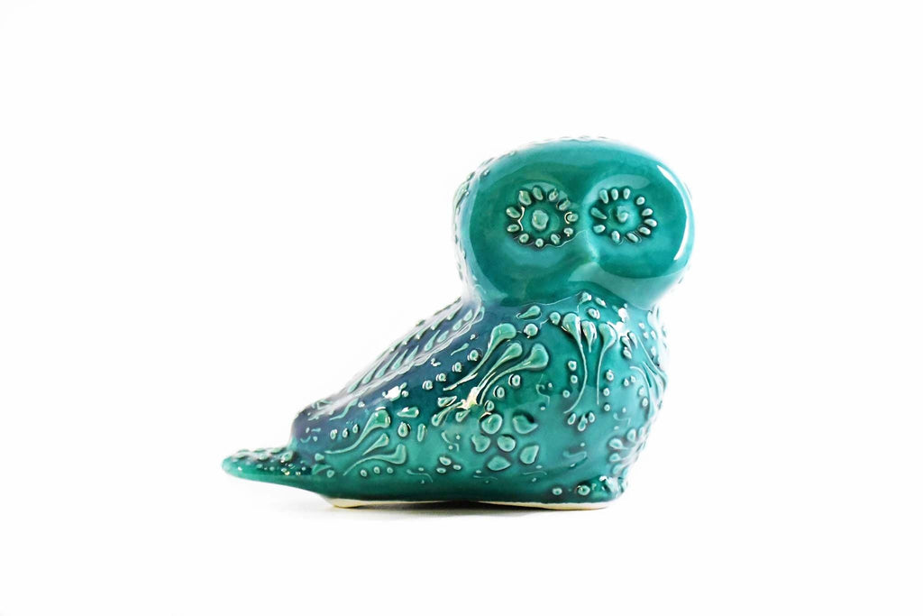 Handmade Owl Ornament Figurine Decor