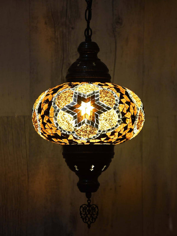 Brown Colour Turkish Lamps