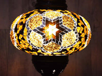 Golden Brown Turkish Lights Handmade