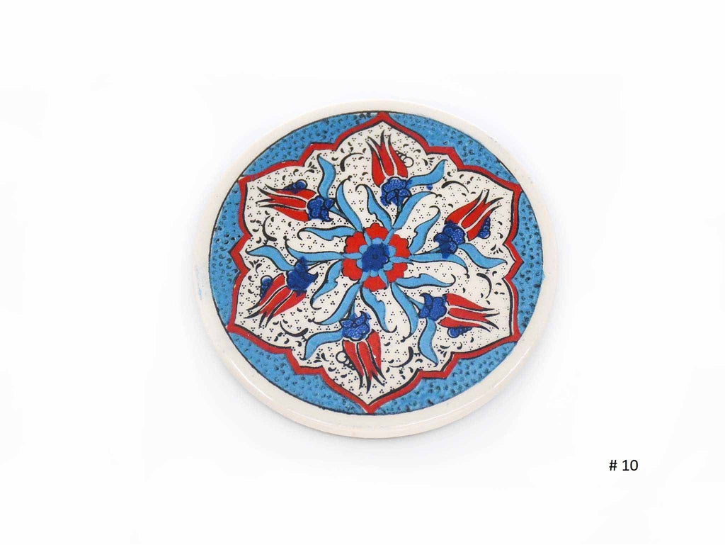 Turkish Ceramic Coaster Iznik Collection