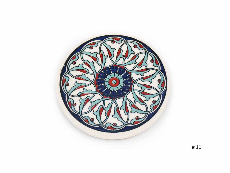Turkish Ceramic Coaster Iznik Collection