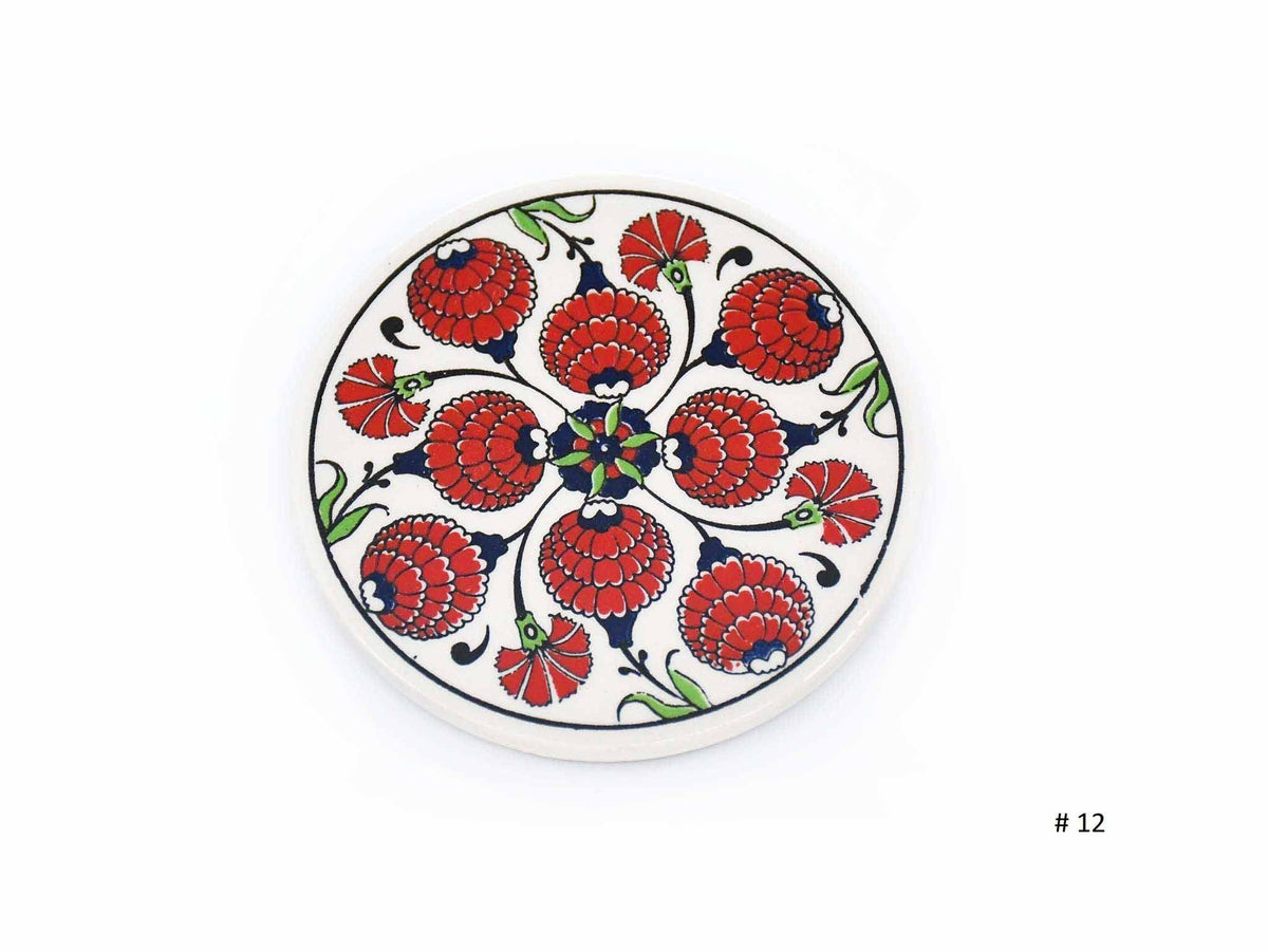 Turkish Ceramic Coaster Iznik Collection