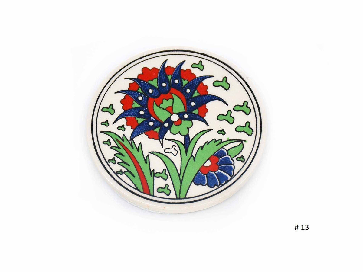 Turkish Ceramic Coaster Iznik Collection