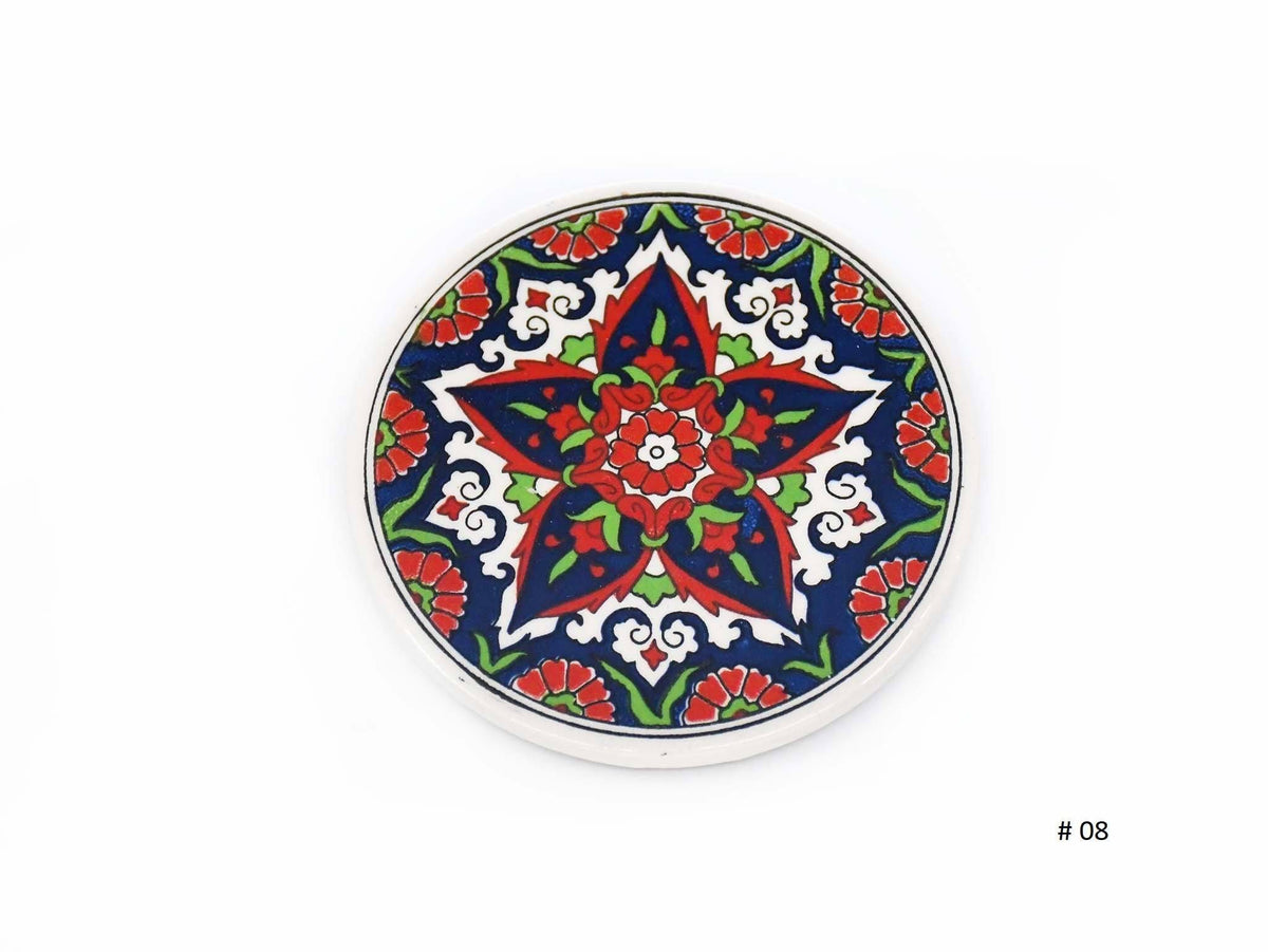 Turkish Ceramic Coaster Iznik Collection