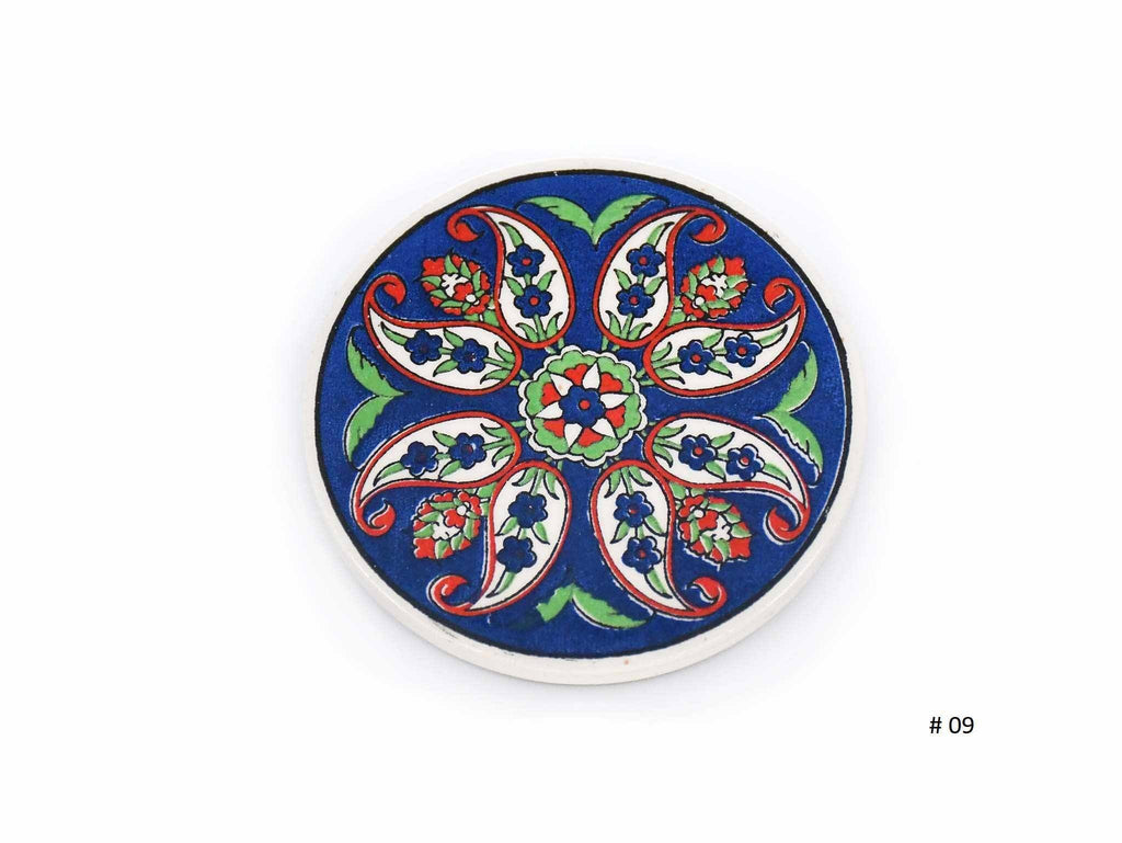 Turkish Ceramic Coaster Iznik Collection