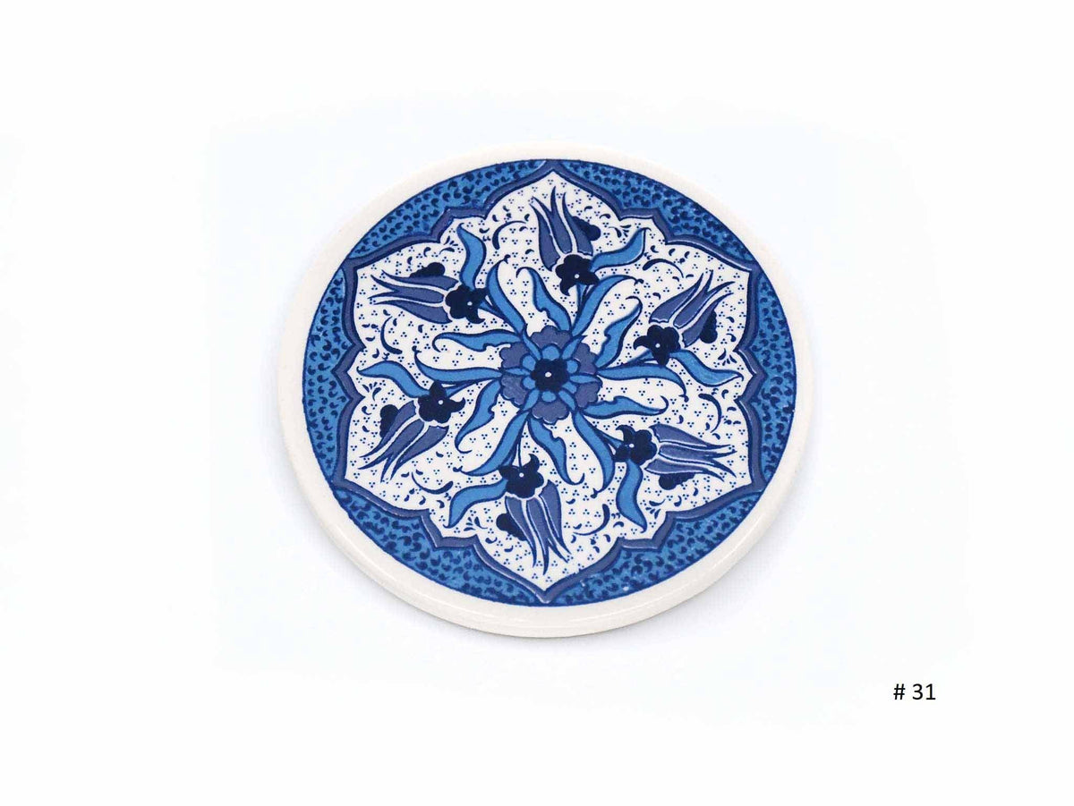 Turkish Ceramic Coaster Iznik Collection