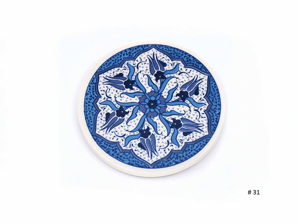 Turkish Ceramic Coaster Iznik Collection