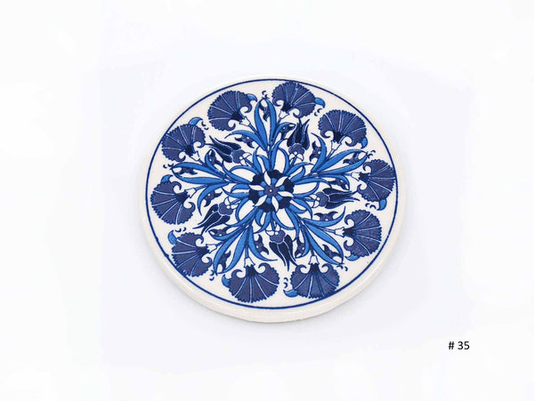 Turkish Ceramic Coaster Iznik Collection