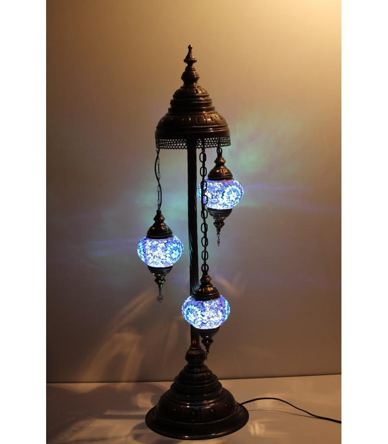 Turkish Lamp 3 Globes