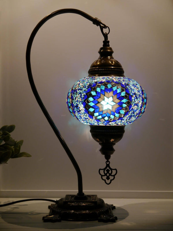 Turkish Lamps Blue Colour