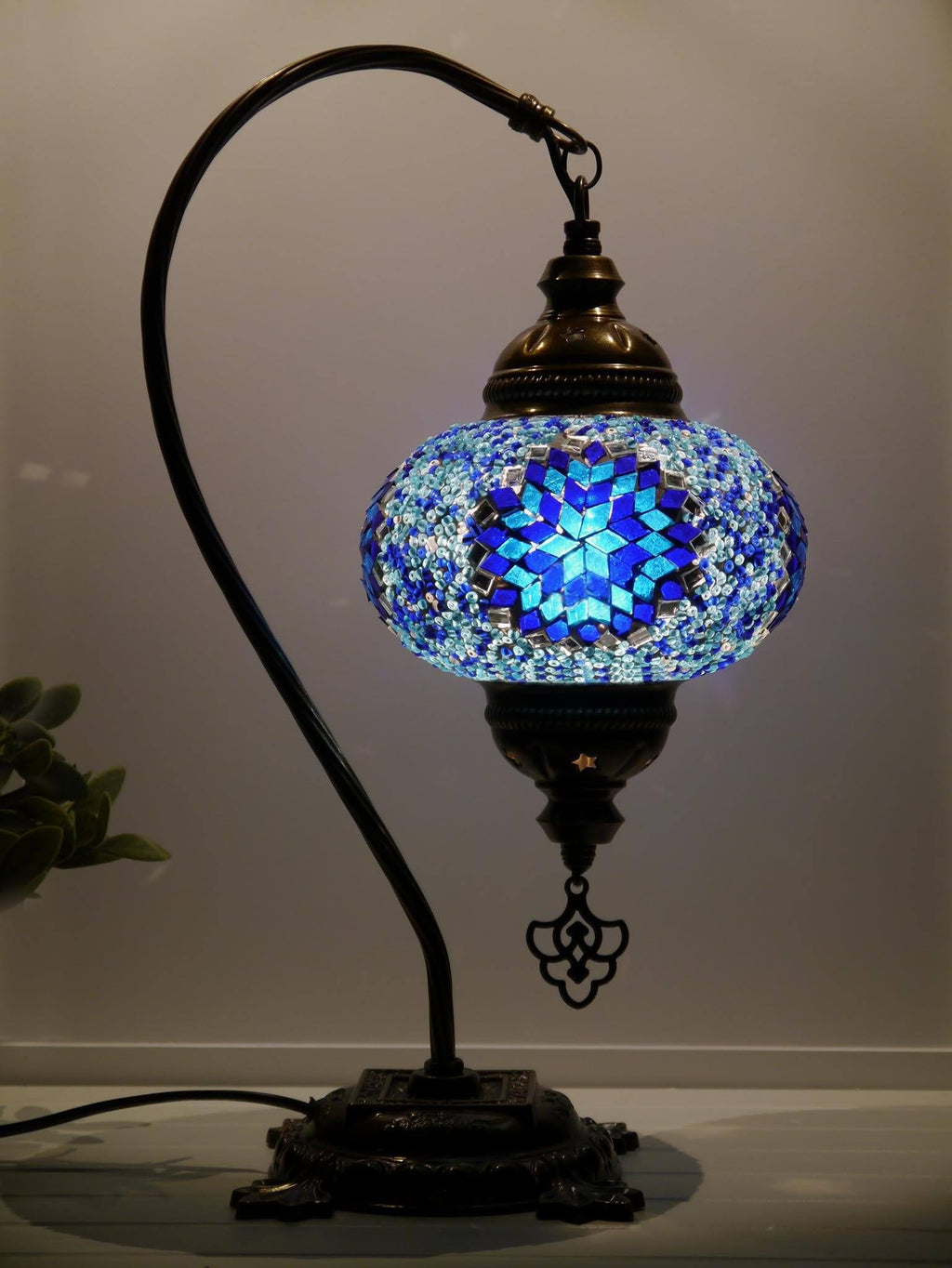 Turkish Lamps Blue Colour Australia