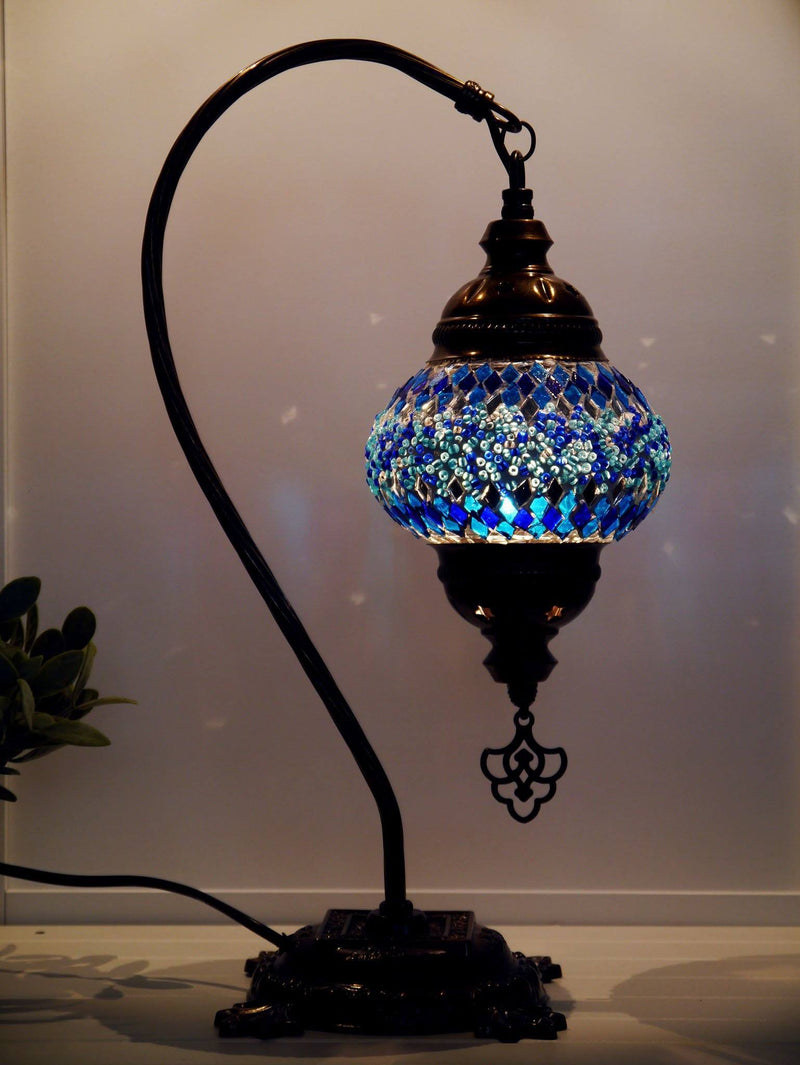 Turkish Lamps Blue Colour