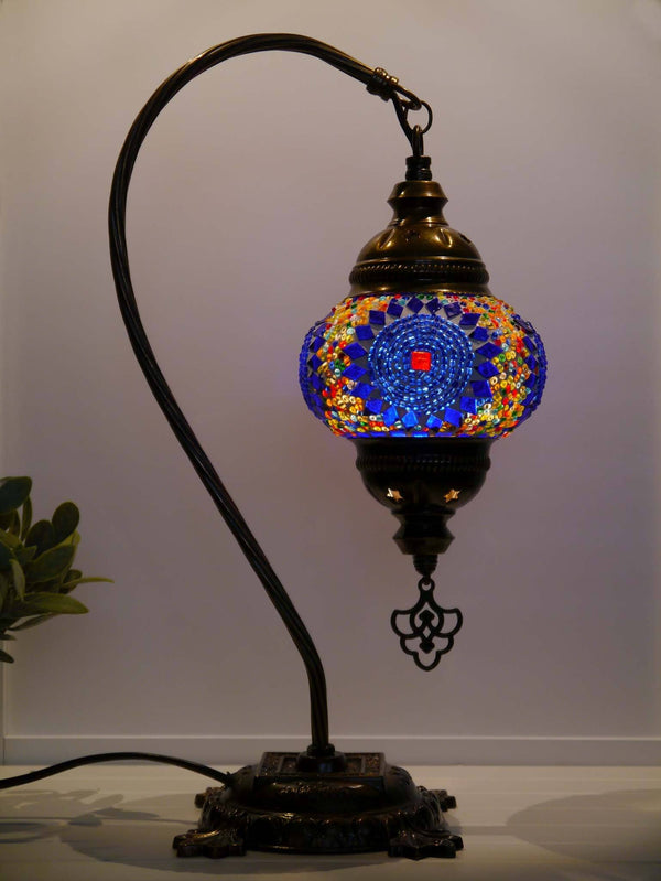 Multicoloured Blue Turkish Lamps Australia